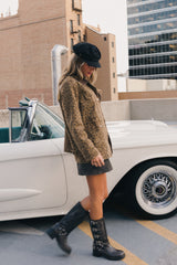 Karson Leopard Jacket