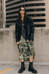 Kylie Vegan Moto Jacket