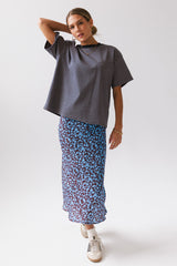 Salem Knit Top in Navy