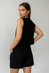 Clara Button Up Vest