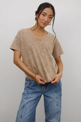 Georgia Knit Top in Brown