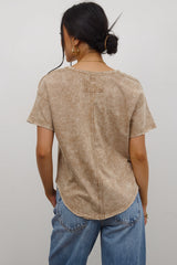 Georgia Knit Top in Brown