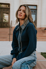 Joselyn Contrast Top