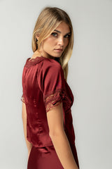 Hatton Lace Trim Blouse