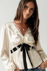 Margot Satin Blouse