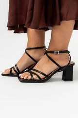 Laxmi Heels in Black