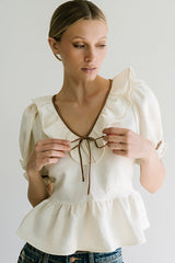 Jozie Contrast Blouse