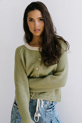 Margaret Contrast Cardigan