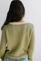 Margaret Contrast Cardigan
