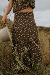 Victoria Bubble Maxi Skirt