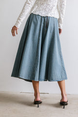 Kathy Denim Midi Skirt