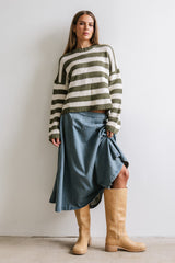 Kathy Denim Midi Skirt
