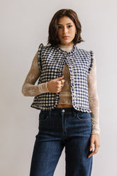 Betsy Gingham Vest