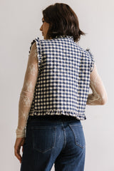 Betsy Gingham Vest