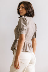 Tisha Peplum Blouse