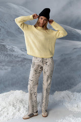 Jones Knit Sweater in Yellow