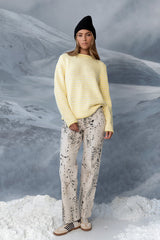 Jones Knit Sweater in Yellow