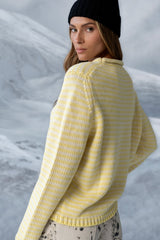 Jones Knit Sweater in Yellow