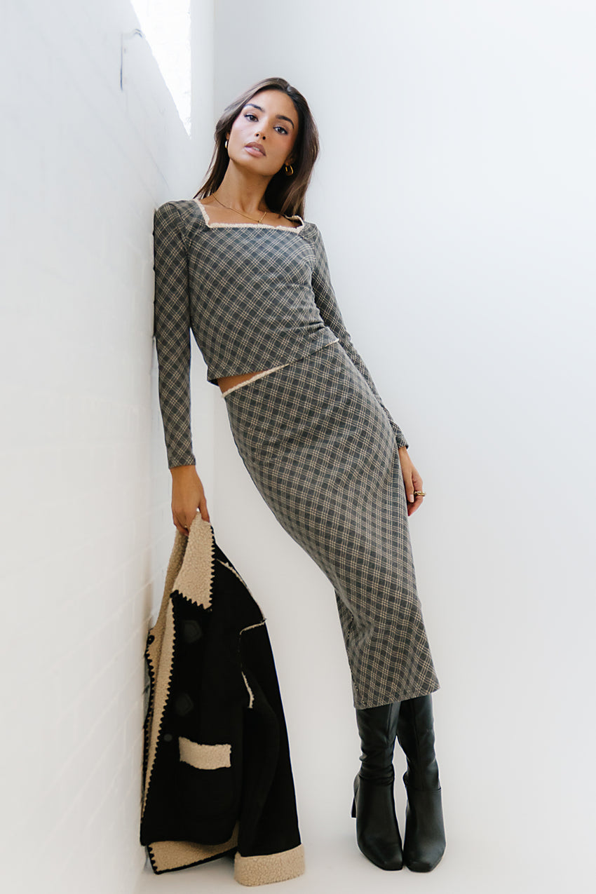 Bonnie Argyle Midi Skirt