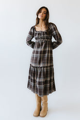 Harlow Plaid Maxi Dress