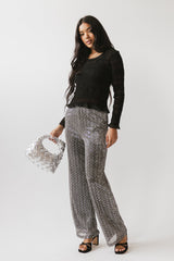Opie Smocked Top in Black