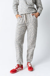 Patricia Barrel Sweatpants in Leopard