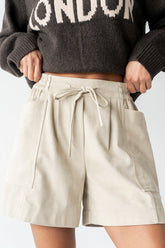 Rustin Suede Shorts