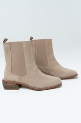 Effie Ankle Boot in Taupe