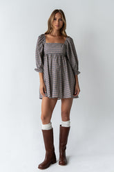 Wren Gingham Mini Dress