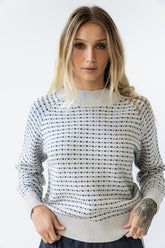 Ziggy Knit Sweater in Natural