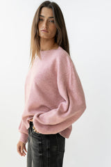 Josey Oversized Sweater in Pink