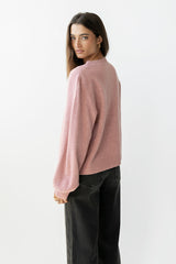 Josey Oversized Sweater in Pink