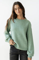 Josey Oversized Sweater in Light Blue