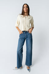 Macey Knit Sweater in Yellow