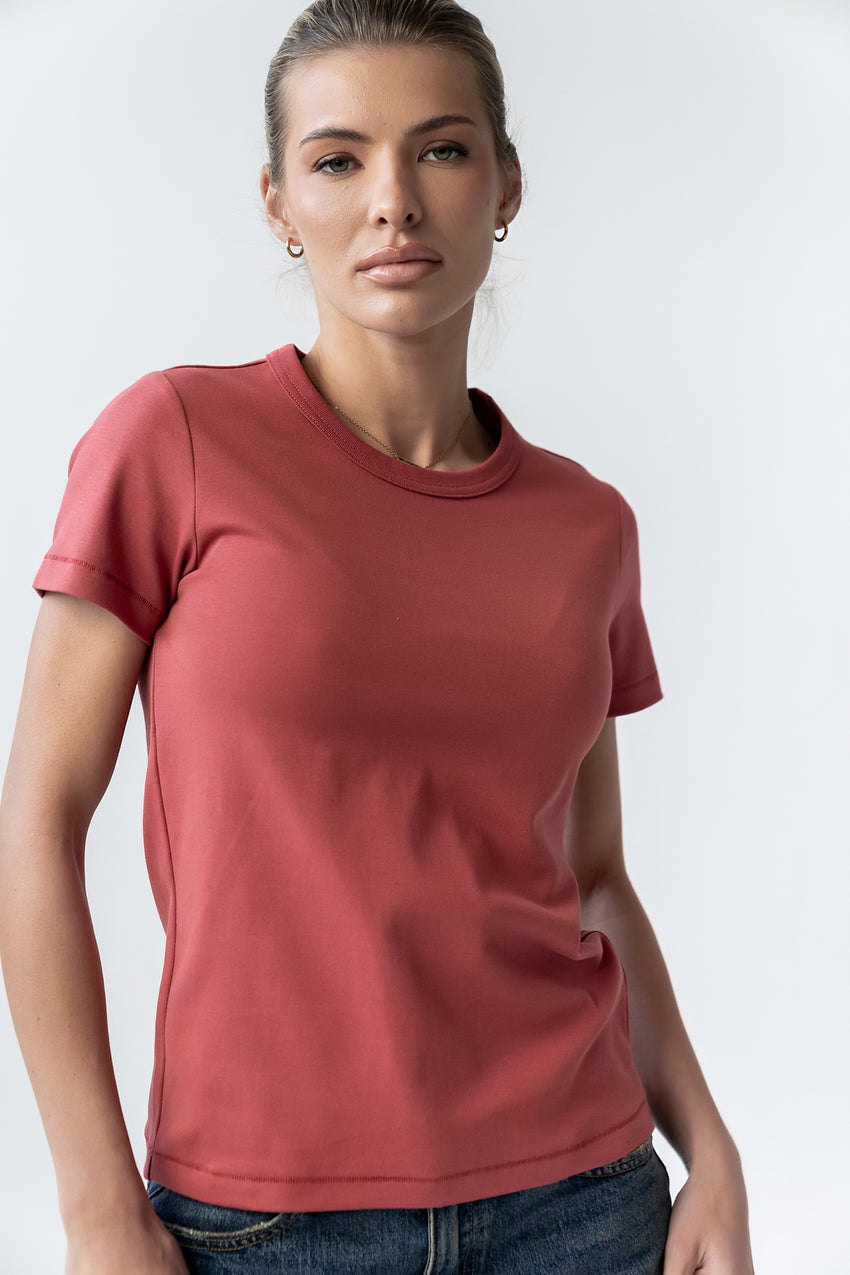 Mckenna T-Shirt in Berry