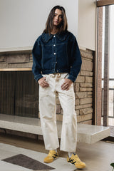 Jocelyn Barrel Jeans in Cream
