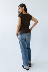 Connie Asymmetrical Top