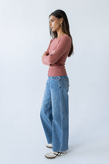 Lessie Wide Leg Jeans