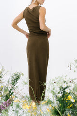 Opal Textured Top in Brown