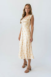 Tracey Maxi Dress in Yellow