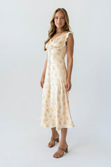 Tracey Maxi Dress in Yellow