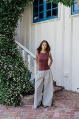 Karol Striped Wide Leg Pants