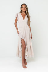 Mindy Plaid Maxi Dress