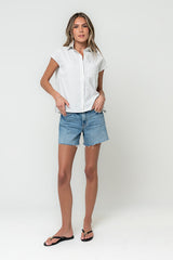 Carson Striped Button Up