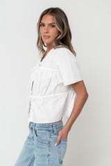 Nina Tie Blouse