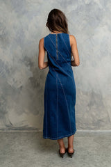Raelynn Denim Midi Dress
