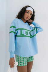 Venus Oversized Graphic Top