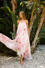 Freya Floral Accordion Maxi Dress