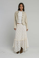 Jasmine Lace Maxi Skirt
