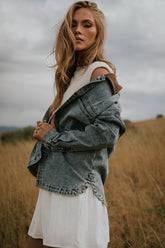 Raelynn Denim Shacket